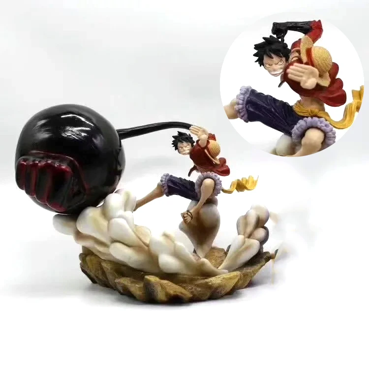 

Anime 17CM One Piece GK Third gea Monkey D Luffy Action Figure Gum-Gum PVC figure Toy Brinquedos Gift