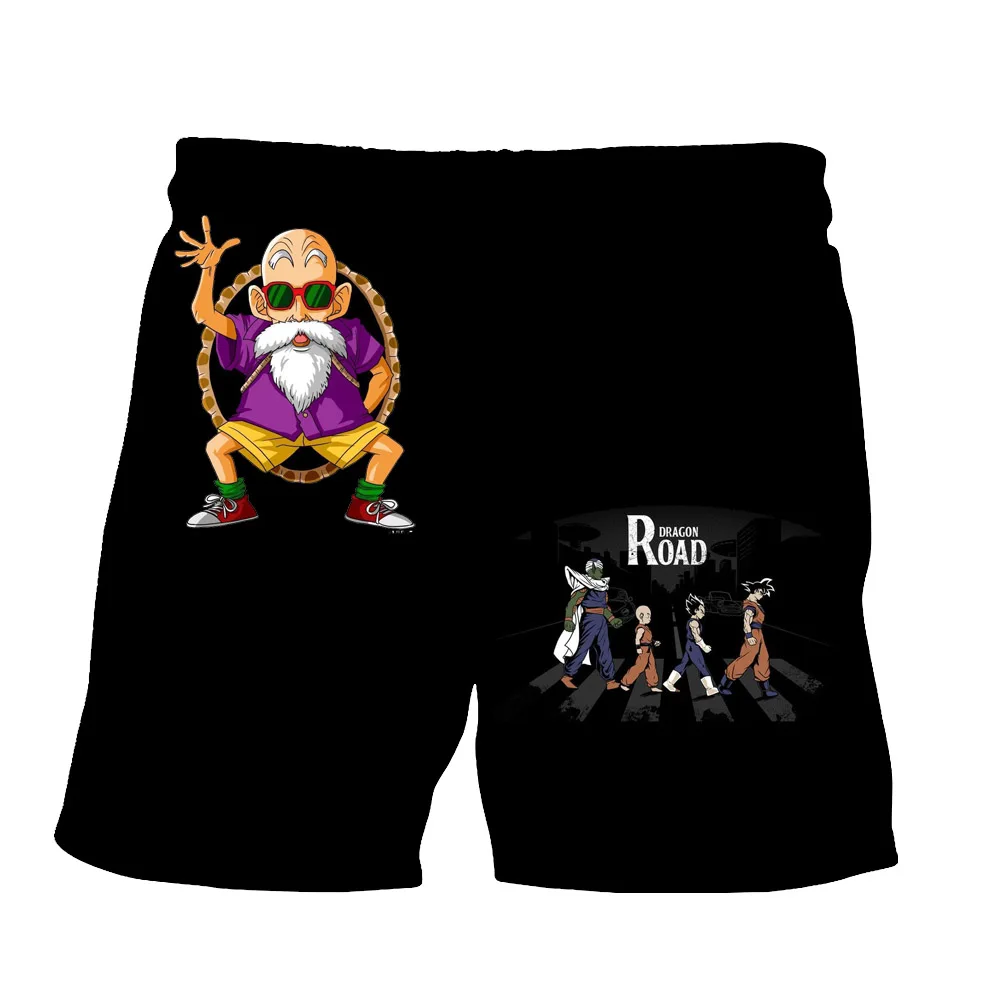 2019Dragon Ball 3D Printing Anime Super Saiyan Sports Shorts Dragon Ball New Design Sports Casual Harajuku Men and Women Shorts