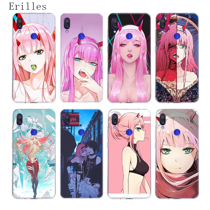 Силиконовый чехол Darling In The Franxx Zero Two для Xiaomi Redmi Note 9 8 7 6 5 Plus 4 Pro 7A S2 6A 5A