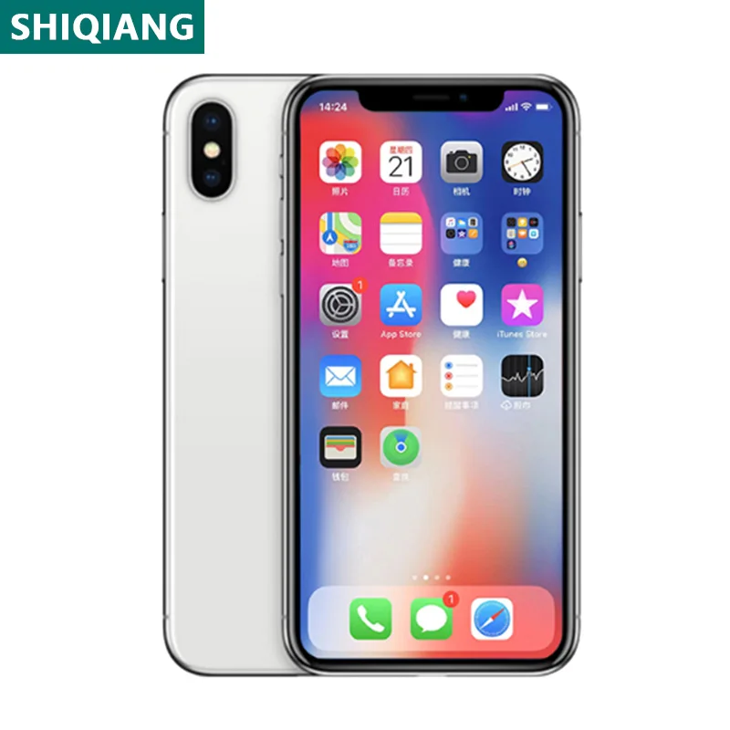 Used Original iPhone X 5.8 inch Cellphones Face Unlocked 4+64/256GB Smartphones Silver/Black 7+12MP 1SIM Card Mobile Phone Used Original iPhone X 5.8 inch Cellphones Face Unlocked 4+64/256GB Smartphones Silver/Black 7+12MP 1SIM Card Mobile Phone