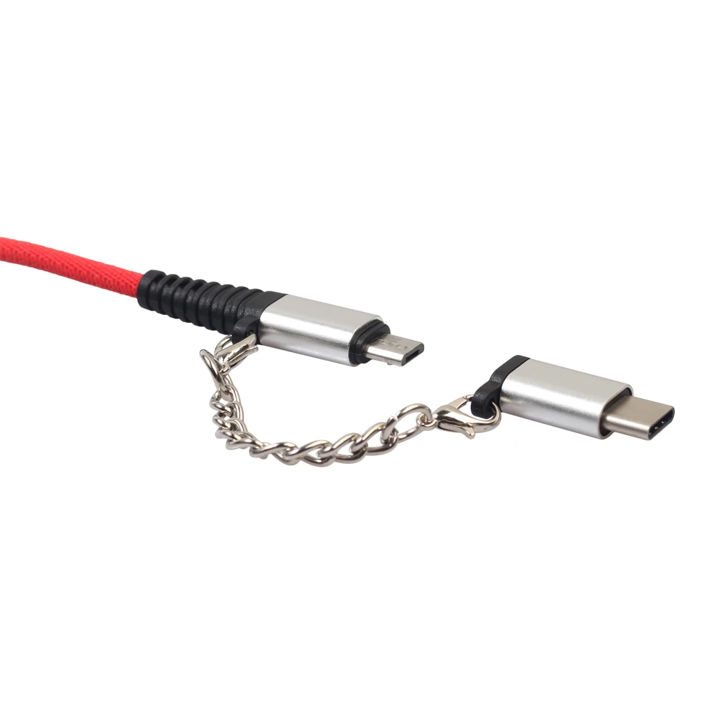 2 в 1 type-C микро-usb штекер к USB 2,0 Женский OTG Кабель-адаптер провода мобильных телефонов, планшетов внешняя Мышь Клавиатура U диск