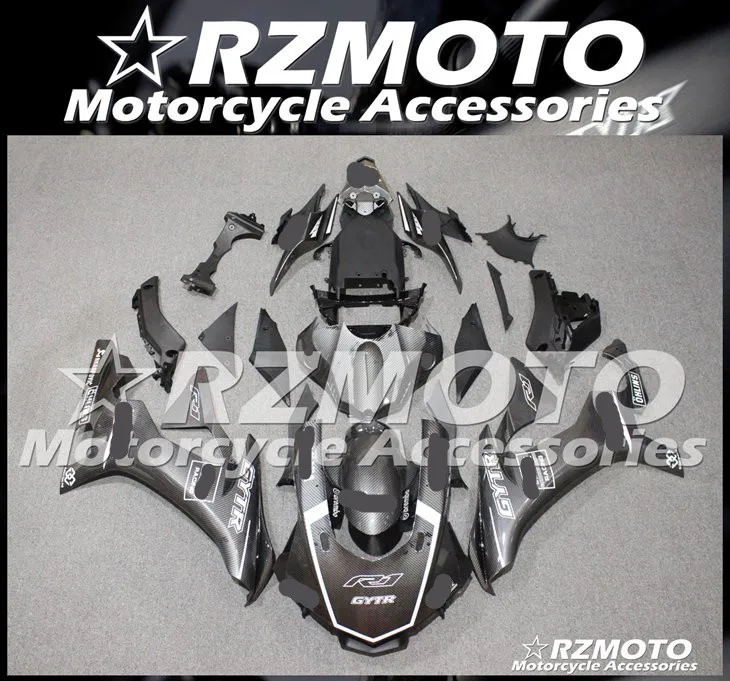 ABS мотоцикл обтекатель комплект для YAMAHA YZF R1- год кузов углеродное волокно краска литьевая форма Магазин № 1625