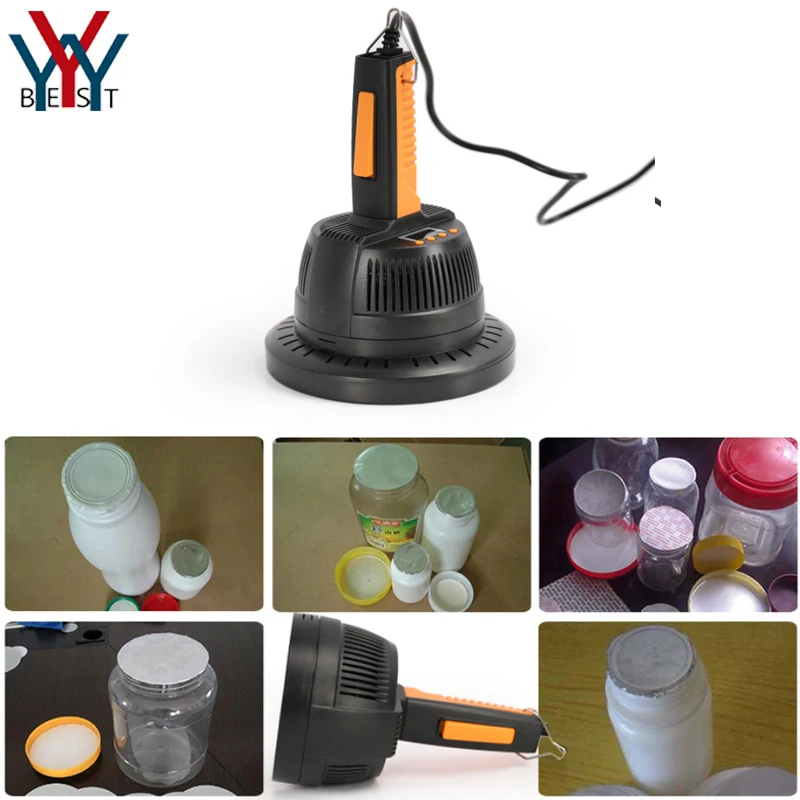 Hand Held Electromagnetic Induction capping machine Medical Plastic Bottle Cap Sealer Capper Aluminium Foil sealing machine underwater metal detector pulse pinpointer induction diving treasure waterproof metal detector hand held metal finder