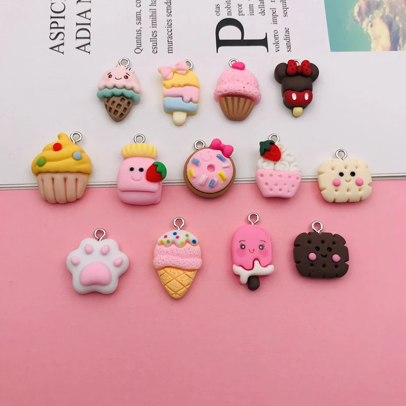 Miniature Sweet Keychain | Fake Food Jewelry | Sweets Deco | Kawaii  Accessory (1 piece by RANDOM)