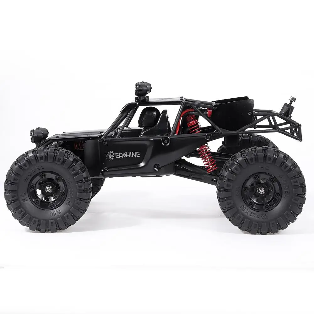 Предпродажа Eachine Радиоуправляемая машина EAT04 1/12 2,4G 4WD щетка с дистанционным управлением для внедорожника Грузовик РТР черная модель игрушечного автомобиля для детей Подарки