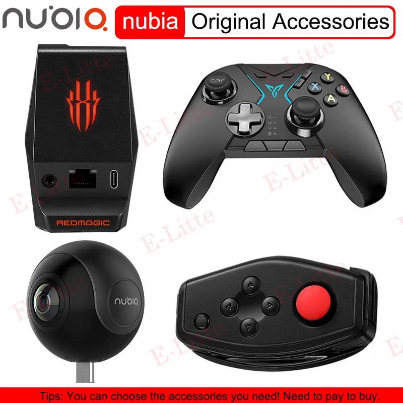 Оригинальная док станция для телефона ZTE nubia Red Magic 5G беспроводной Bluetooth геймпад 6