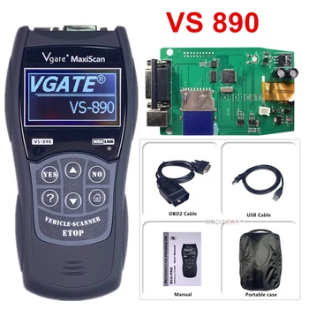 

Lowest Price Vgate VS890 vs 890 OBD2 Code Reader Vgate MaxiScan Diagnostic Scanner tool support Multi-language Multi Brands Car