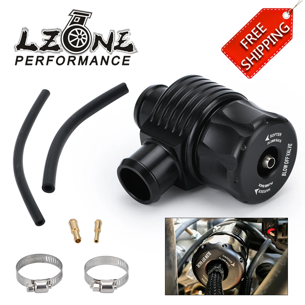 Trasporto Libero-Turbo Deviatore Discarica Blow Off Valve Universale 1.8T 25 Millimetri Di Montaggio In Alluminio Blow Off Valve Turbo Wastegate Bov