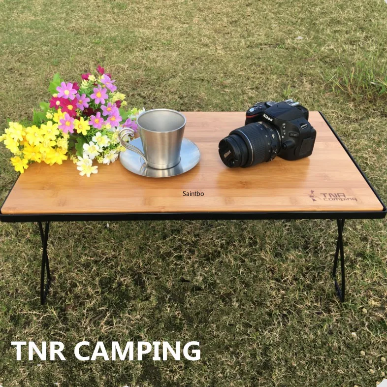  Outdoor Camping Steel Net Table Kitchen Table Can Be Stacked Folding Table Multi-layer Storage Rack
