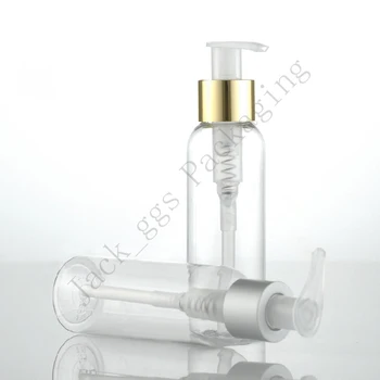 

30pcs/lot 100ml 2 colors pump for choice Plastic refillable Bottles with lotion pump Liquid soap bottle Shower Gel bottle