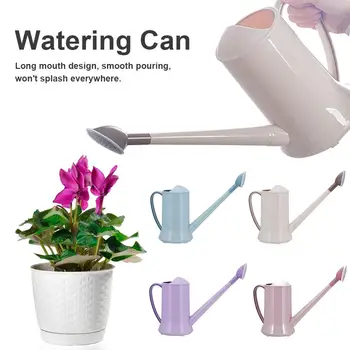 

2L Watering Can Small Durable Plastic Water Can Watering Pot Gardening Potted Can Use Handle Perfect For Watering Flower Plants