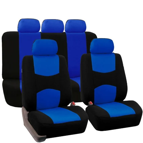 Зимний теплый чехол для сиденья автомобиля подушка универсальный протектор сиденья для toyota rav4 corolla козырек axio wish vitz aygo lc200 yaris estima - Название цвета: Синий