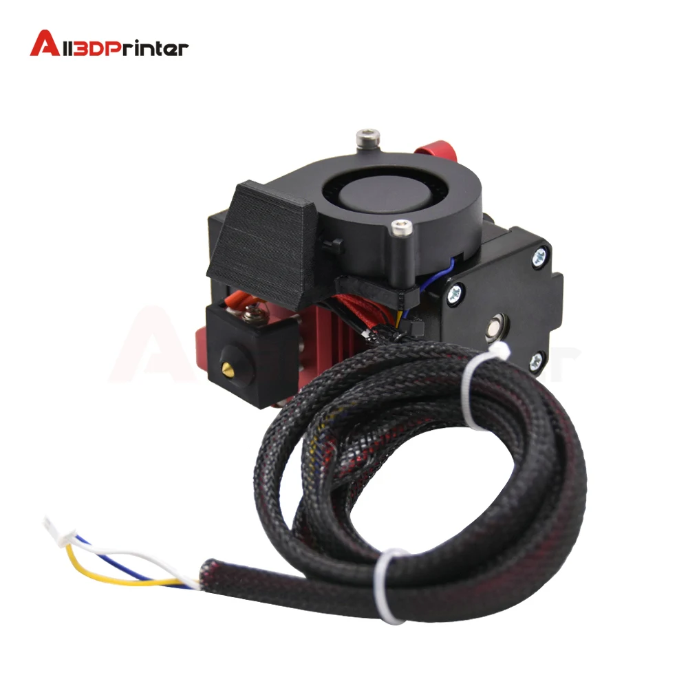 Direct Drive Hotend Kit com Polia Extrusora de Ventilador Turbo Atualização Mk8 12v 24v Ender3 Ender5 Cr10s Pro Anet a8 - Imagem 5