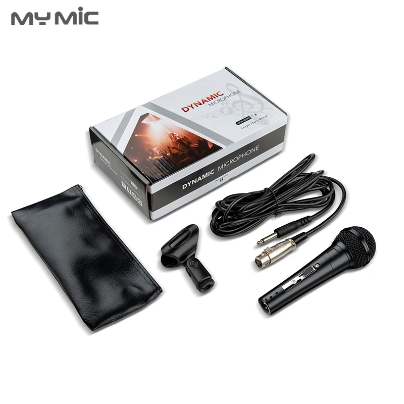 My Mic SM58 профессиональный студийный микрофон Динамический караоке микрофон для компьютера запись выступления на сцене
