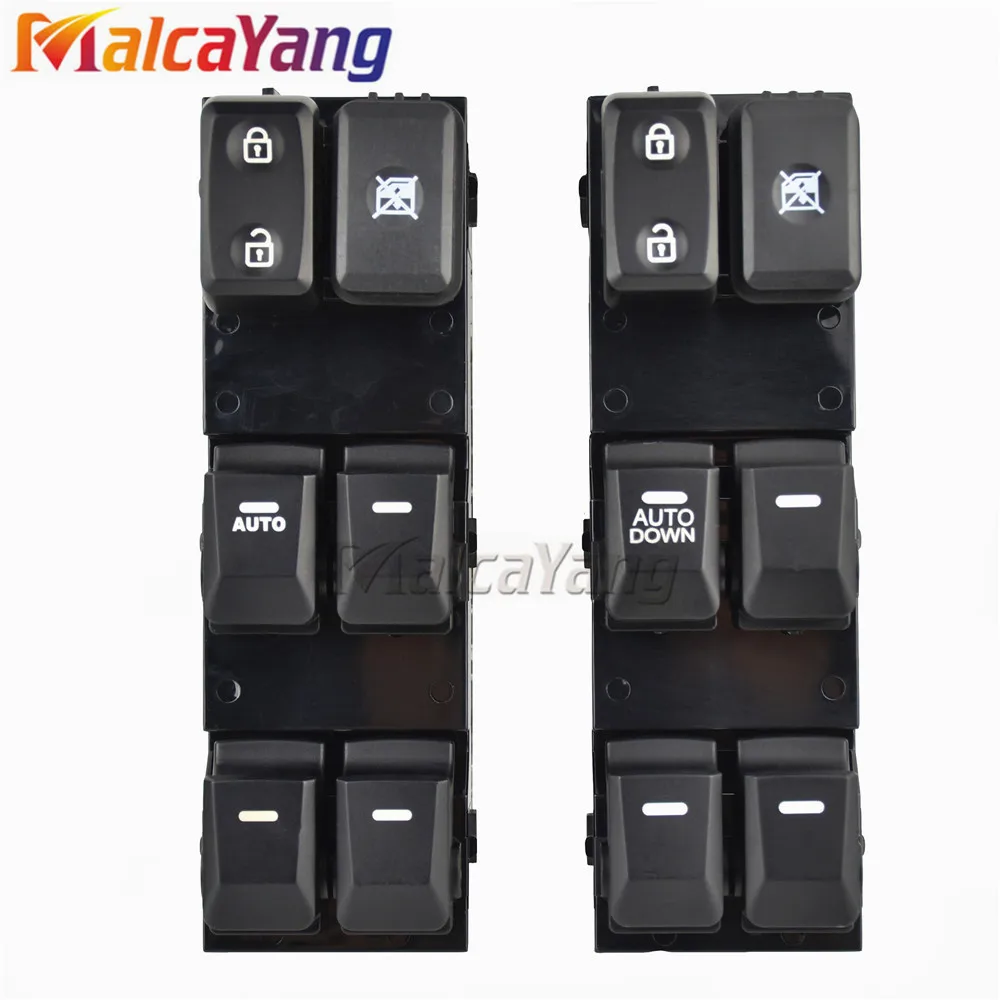 

For KIA Sportage Front Left Glass Lift Control Button Glass Master Switch rear switch button 93570-3W600WK 93570-3W000-A