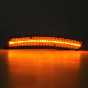 

Auto Brake Light 4Pcs Turn signal Parts Set Side fender Lamp Indicator 3W