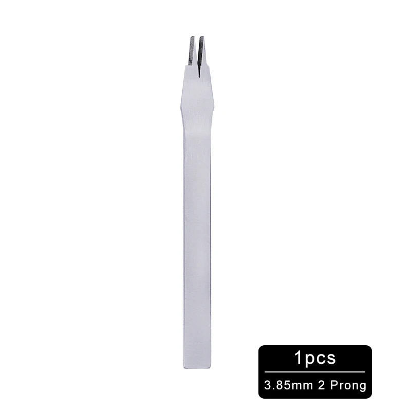 1Pcs 3.85mm2Prong MIUSIE 1 шт. 3,38/3,85/3,0/2,7 мм французский Стиль кожи ремесла дыроколы шить Перфоратор Инструмент Craft одноножевая бумагорезальная машина - Цвет: 1Pcs 3.85mm2Prong