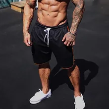 Мужские сетчатые шорты Карго летние модные военные фитнес пляжные мужские шорты для спортзала уличная свободные быстросохнущие шорты для бодибилдинга