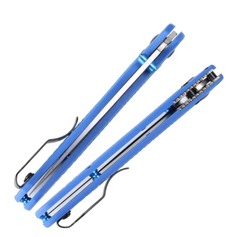 Сделано в Китае, складной нож 535 S, синяя полимерная ручка, 3,24 дюйма) лезвие S30v, многофункциональный карманный инструмент для охоты и кемпинга