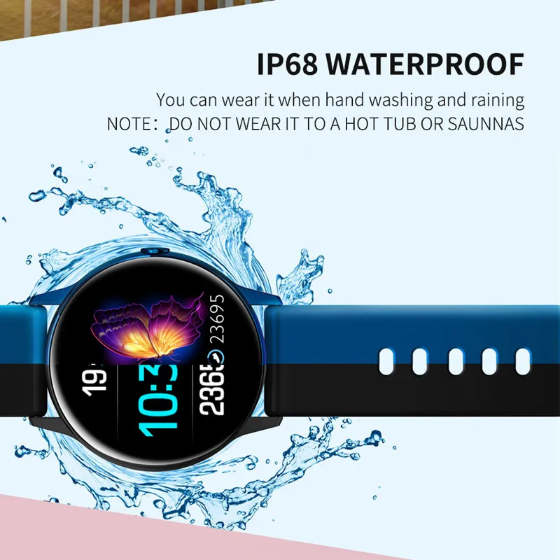 DT88 VS KSR905 Smart Watch IP68 Waterproof Watches，24 hour Heart Rate Detection， Bluetooth for android / ios Sports Smartwatch