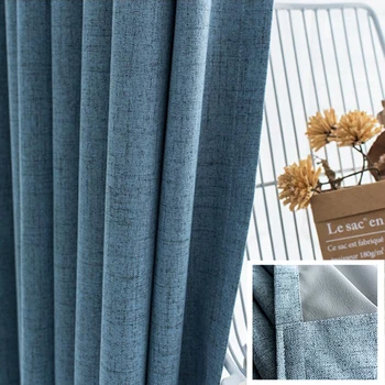 

Blackout Curtains For the Bedroom Window Treatment Solid Stripe Drapes Thermal Insulated Curtains for Living Room Custom Made