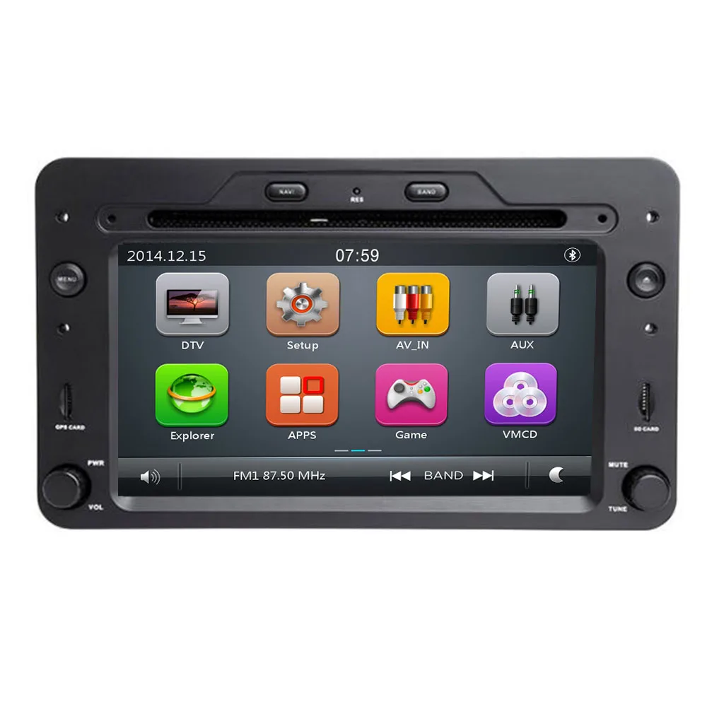 Perfect 2020 New Auto Radio dvd For Alfa/Romeo/Spider/Brera/159 Sportwagon Car Multimedia Video DVD Player GPS USB DVR 1
