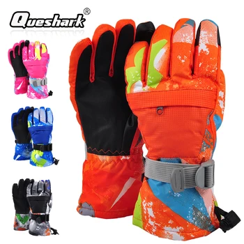 

Winter Touch Screen Cycling Skiing Gloves Wndproof Warm Thick Ski-proof Water Resistant Ski Snowboard Gloves Snow Mittens