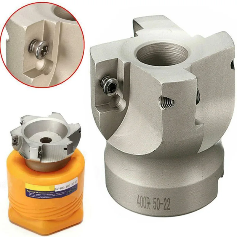 

400R 50mm CNC Lathe Face Shell End Mill Cutter + 10x APMT1604 Milling Inserts