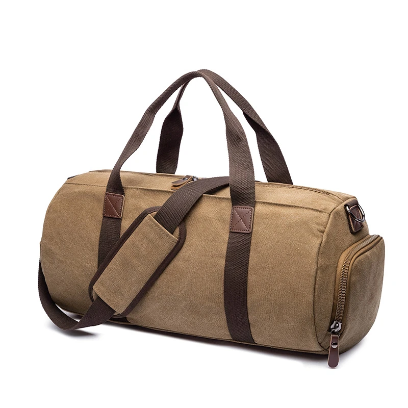 Hick lastig Bouwen op Mannen Vintage Canvas Overnight Duffel Weekender Hand Tas Met Schoenen  Compartiment Outdoor Sport Travel Tassen Dropshipping|Reistassen| -  AliExpress