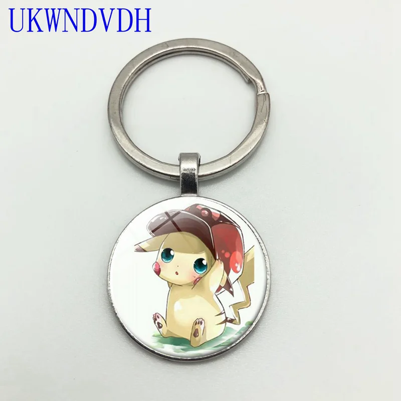 

Pokemon cartoon figure keychain personalized keychain pendant