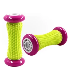 Йога Колонка для ног Фитнес для пилатеса и йоги пены роликовые блоки поезд тренажерный зал Массажная сетка Акупунктура физио инструменты для упражнений A05