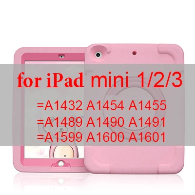 Чехол EVA для iPad Mini 5 4 3 2 1 защитный милый чехол с подставкой для детей для iPad 9,7 - Цвет: for mini 1 2 3