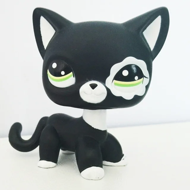 33 Редкие игрушки для домашних животных lps, стоящая короткая шерсть, кошка, котенок, щенок хаски, собака, лиса, маленькая коллекция животных - Цвет: 33