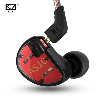 

KZ AS10 5BA balance armature driver In Ear Earphone HIFI Bass Monitor Music Earphone KZ ZSTX ZSX ZS10 ZST BA10 ES4 AS16 AS12 V90