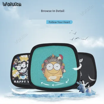 

Honeycomb gel cartoon breathable kst cool pad single mat four seasons universal comfortable seat cushion CD50 Q01