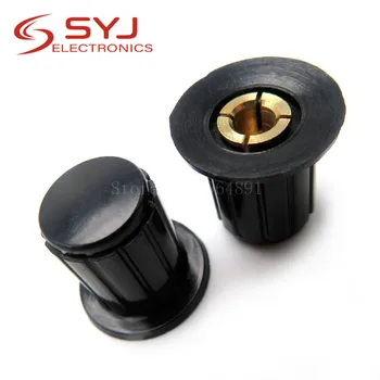 

5pcs/lot black grey knob button cap is suitable for high quality WXD3-13 2W WXD3-12 1W potentiometer knob KYP16-16-4