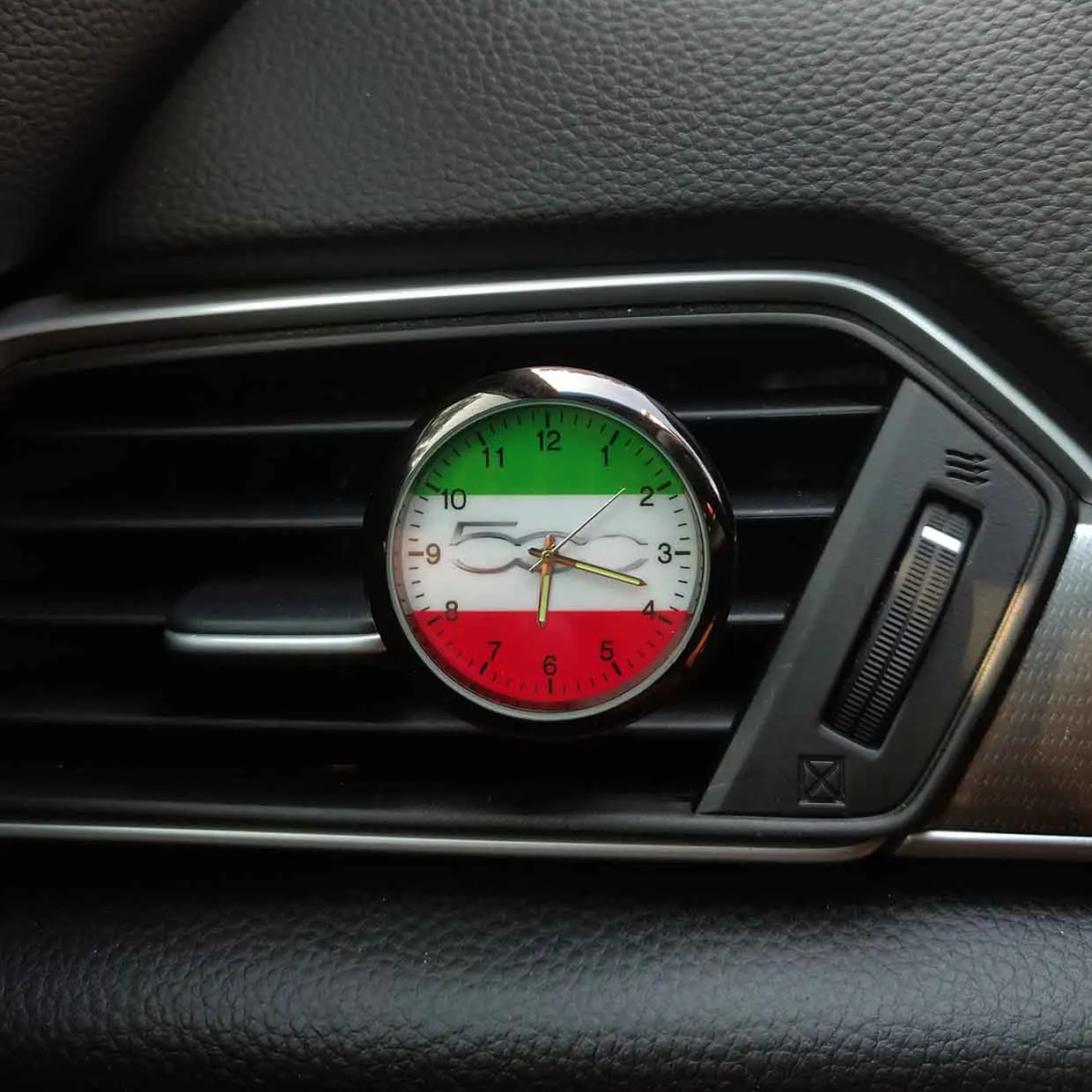 High Quality Car Decoration Electronic Meter Car Clock Timepiece Auto Interior Ornament FOR Fiat 500 abarth Car accessories High Quality Car Decoration Electronic Meter Car Clock Timepiece Auto Interior Ornament FOR Fiat 500 abarth Car accessories