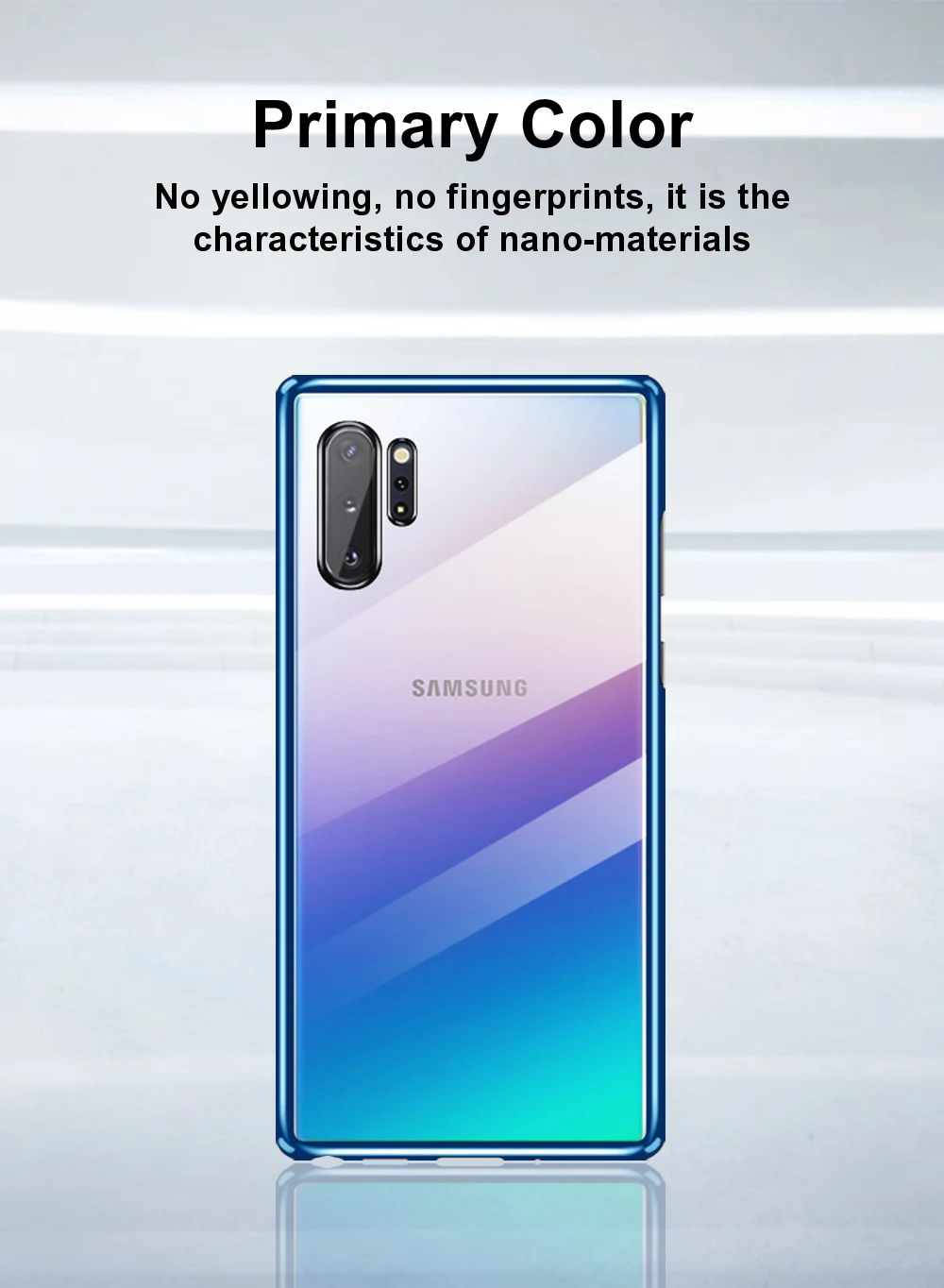 Для samsung Note 10 Plus чехол Чистый Прозрачный pc покрытие жесткий чехол для samsung Galaxy Note 10 Plus 5G Note10 Pro Чехол