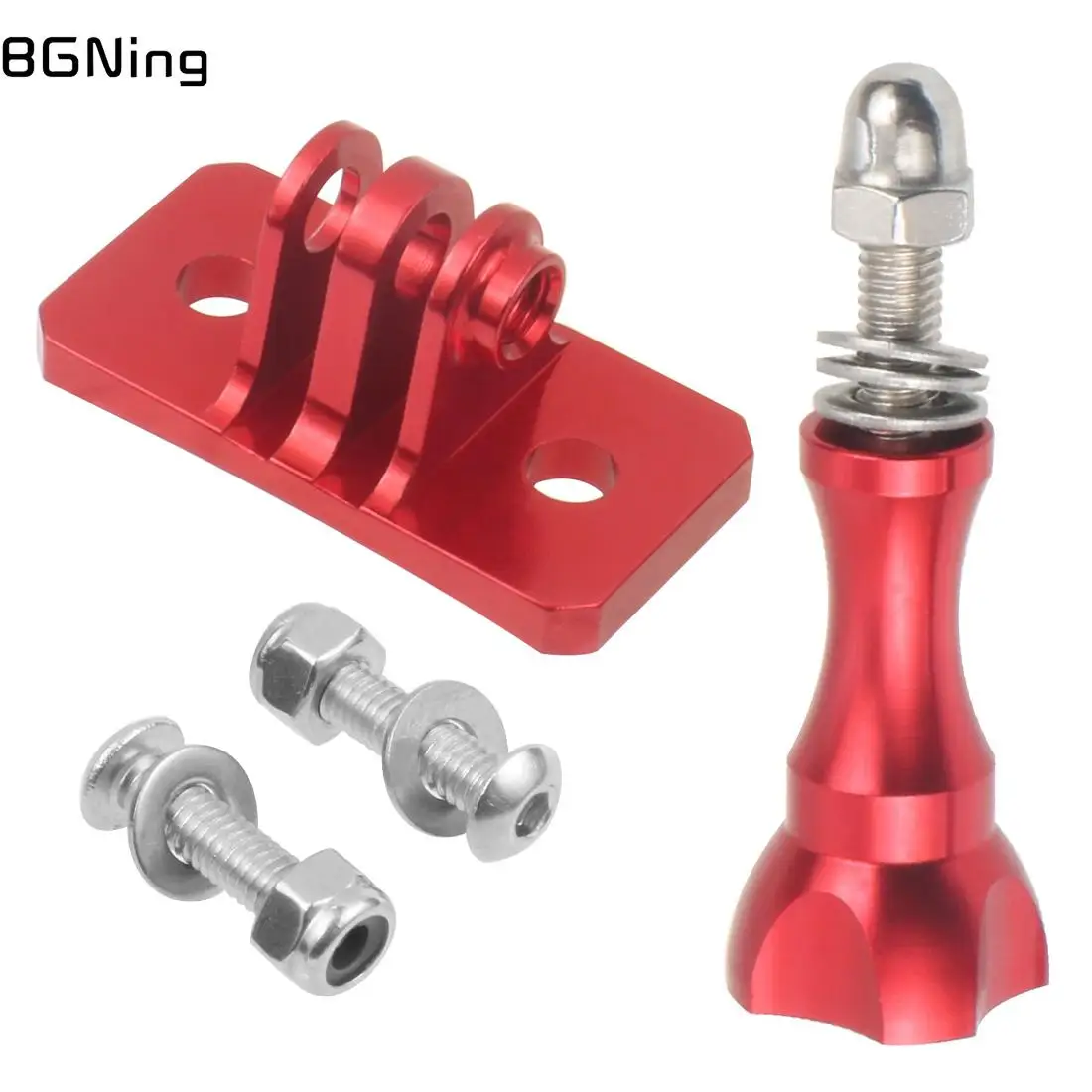 Bgning Cnc Skydiving Helmet Fixed Mount With Long Screw Adapter For