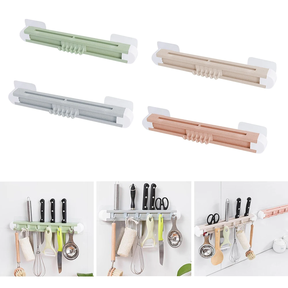 

Convenient Kitchen Storage Hooks Multifunctional Holder Kitchen Cupboard Storages Rack Cupboard Shelf Hanging Hooks Organizer