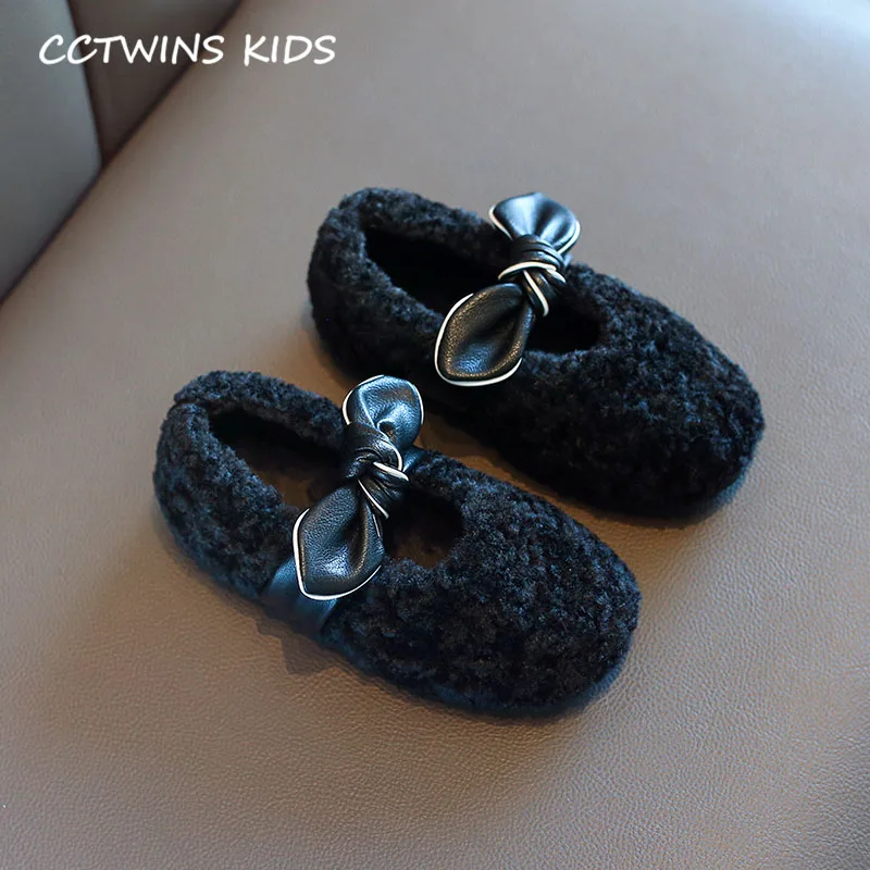 Thin Black CCTWINS/детская обувь; коллекция года; Сезон Зима; модная обувь принцессы на плоской подошве для девочек; детская брендовая обувь Mary Jane с бабочками; слипоны; GM2510 - Цвет: Thin Black
