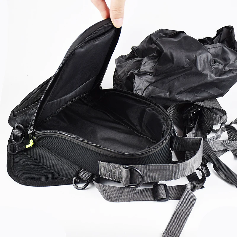 Bolsa de combustible Givi para motocicleta, bolsa para teléfono móvil, multifuncional, paquete de depósito de aceite pequeño, correas magnéticas fijas - Automóviles y motocicletas