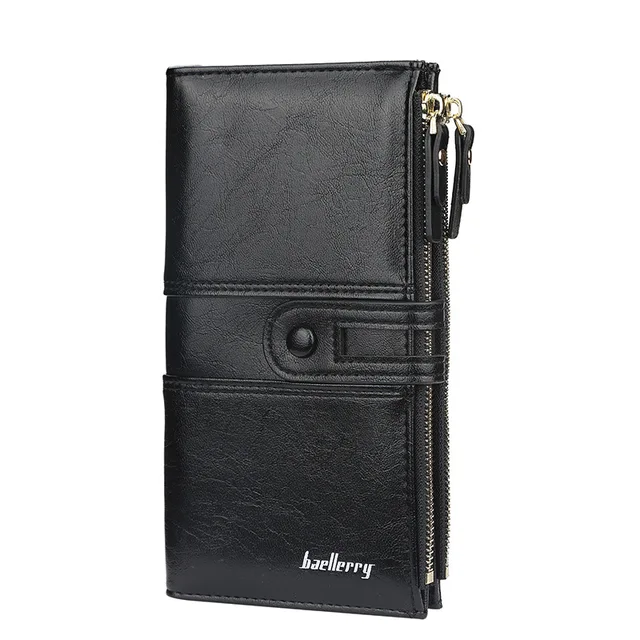 2022 Name Engrave Women Wallets Fashion Long Leather Top Quality Card Holder Classic Female Purse  Zipper Brand Wallet For Women Black