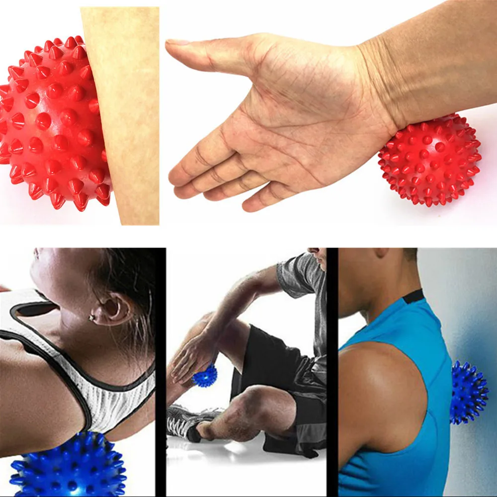 HIINST Fitness Hand Massage Ball Roller Reflexology Stress Relief For Body Yoga Massage Balls Portable Physiotherapy Ball 320