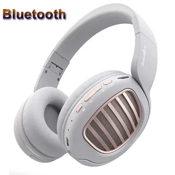 

Wireless Bluetooth Headphone Foldable Hi-Fi Music Player with MIC for Handsfree Support FM AUX Rechargeable Bluetooth Earphone