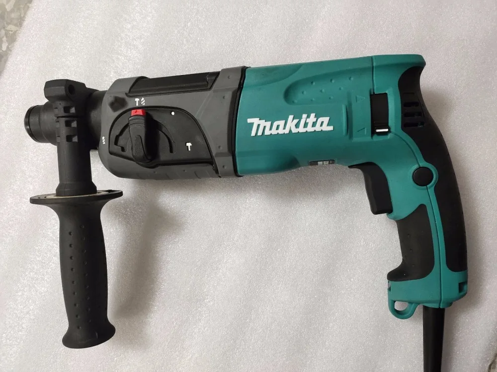 Перфоратор Makita HR2470F, ударная дрель, ручная дрель, Кирка, светильник трехцелевой, многофункциональный, светодиодный светильник s