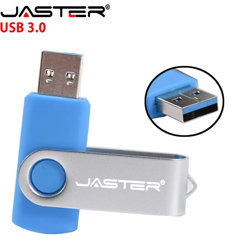 JASTER D303 USB флеш-накопитель Usb 3,0 ручка-накопитель 128 Гб 64 ГБ 32 ГБ 16 ГБ 8 ГБ 4 ГБ Вращающаяся Usb карта памяти флешка