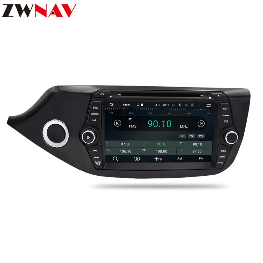 Clearance Android 9.0 Car DVD player 2 Din Auto Radio For Kia Ceed 2013 2014 2015 2016 GPS Navigation Multimedia Audio Video BT head unit 1