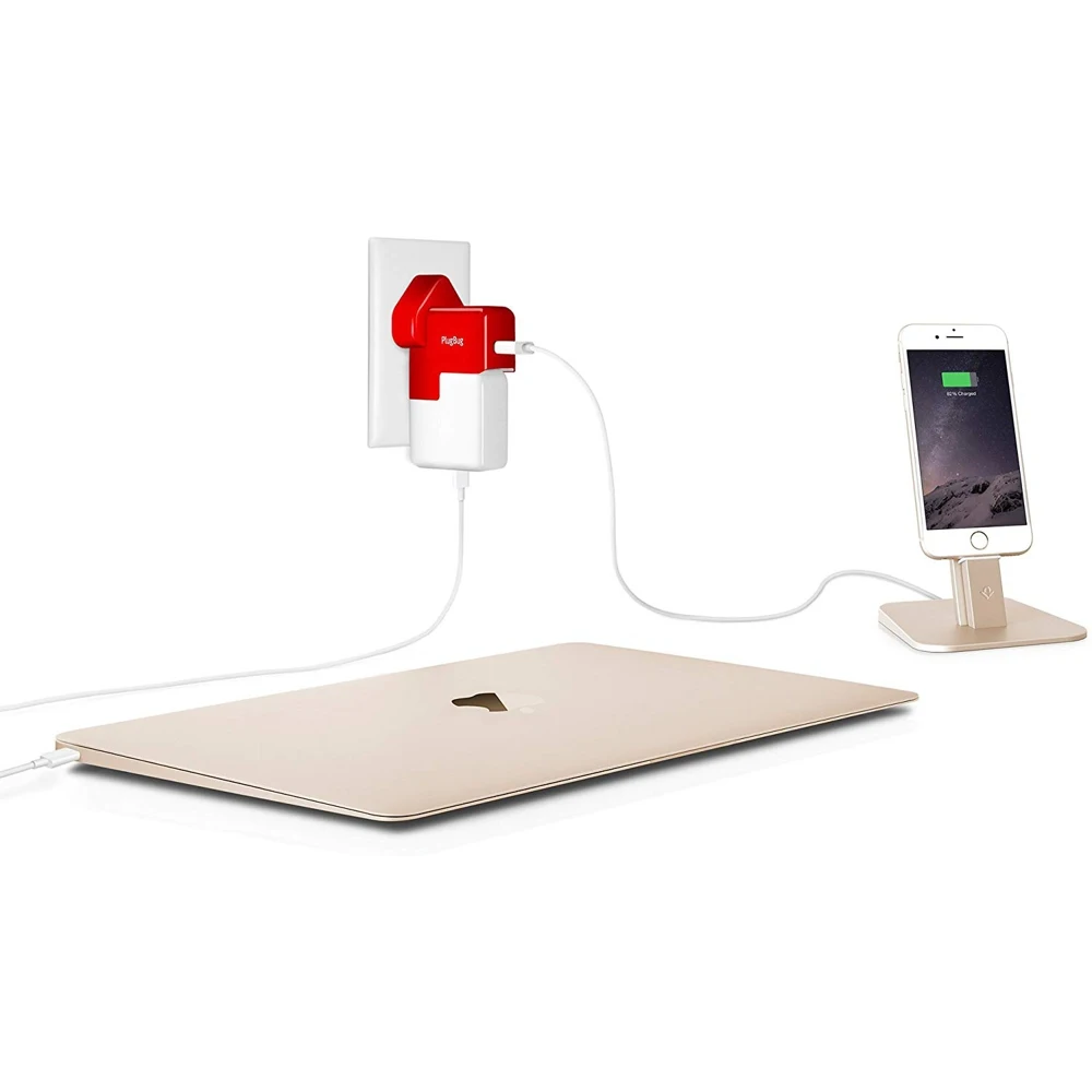 Сетевое зарядное устройство Twelve South PlugBug World Duo, 10w USB charger