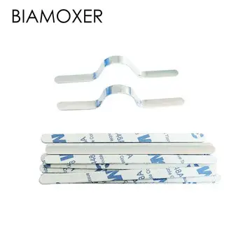 

50Pcs 85mm Aluminum Strip Nose Bridge Sponge Face Shield DIY Crafts Accessories